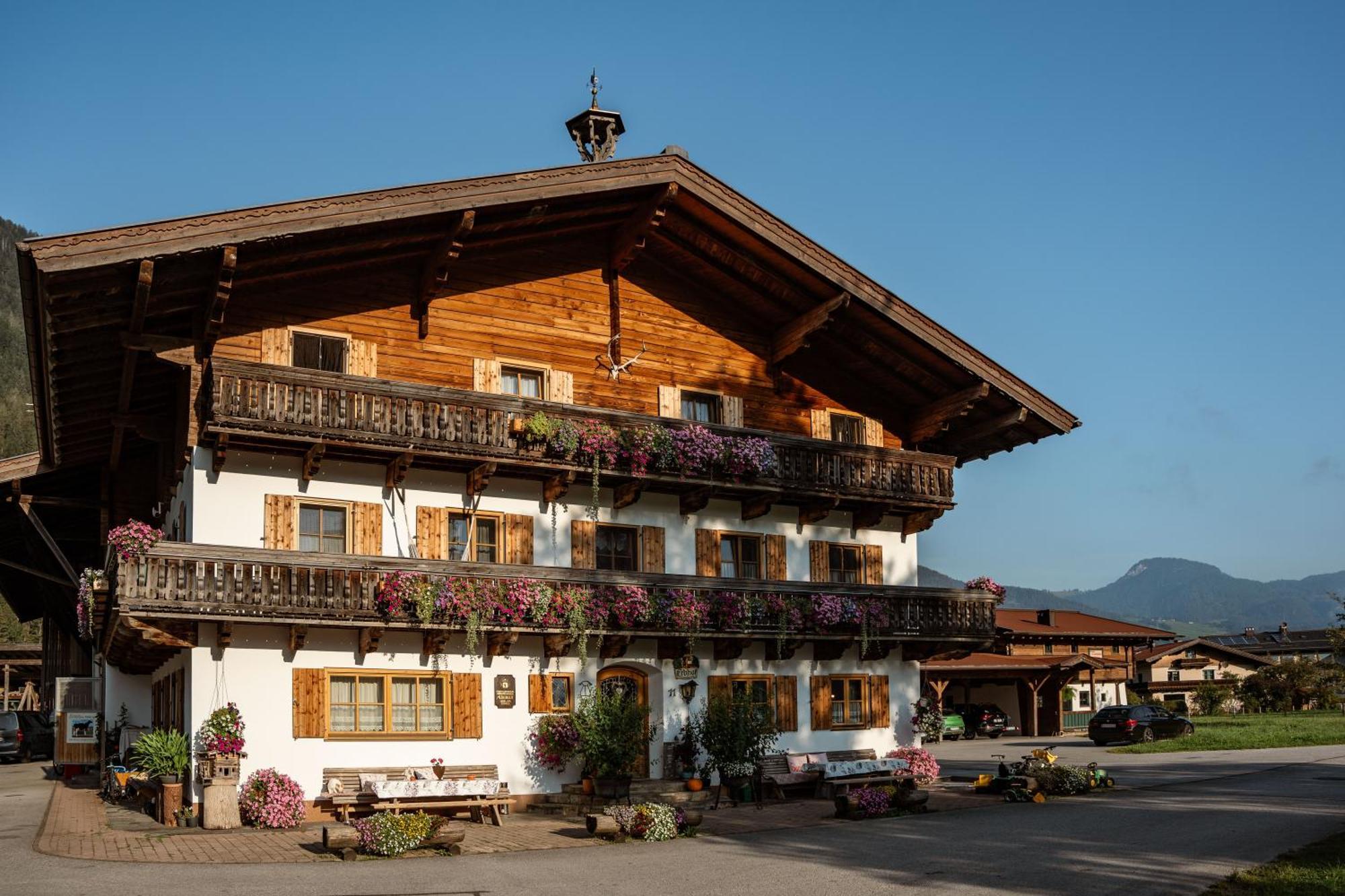 Fruehstueckspension Muellergut Sankt Martin bei Lofer Luaran gambar
